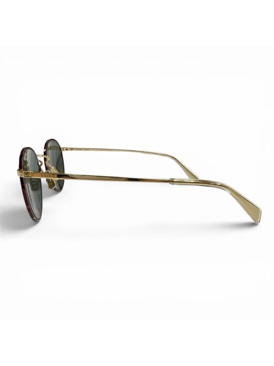 Celine Marble Pattern Boston Eyewear Sunglasses Brown Gold Green main image 8
